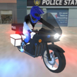 Logo of Real Police Motorbike Simulator 2020 android Application 