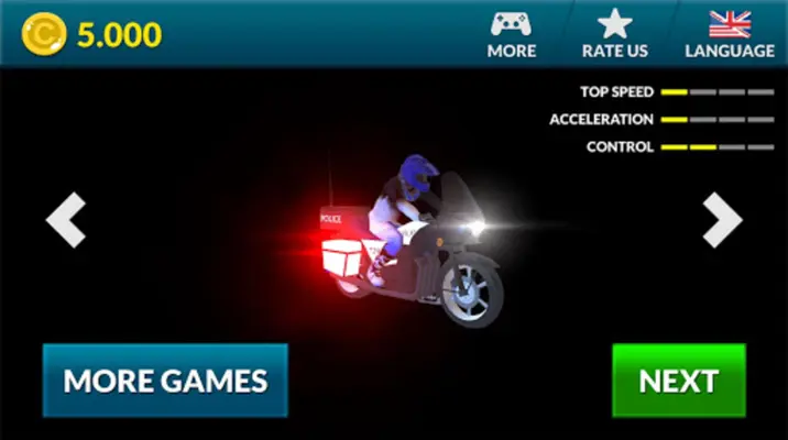 Real Police Motorbike Simulator 2020 android App screenshot 1