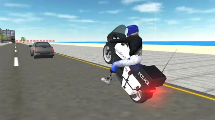 Real Police Motorbike Simulator 2020 android App screenshot 3