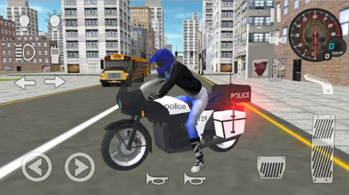 Real Police Motorbike Simulator 2020 android App screenshot 4